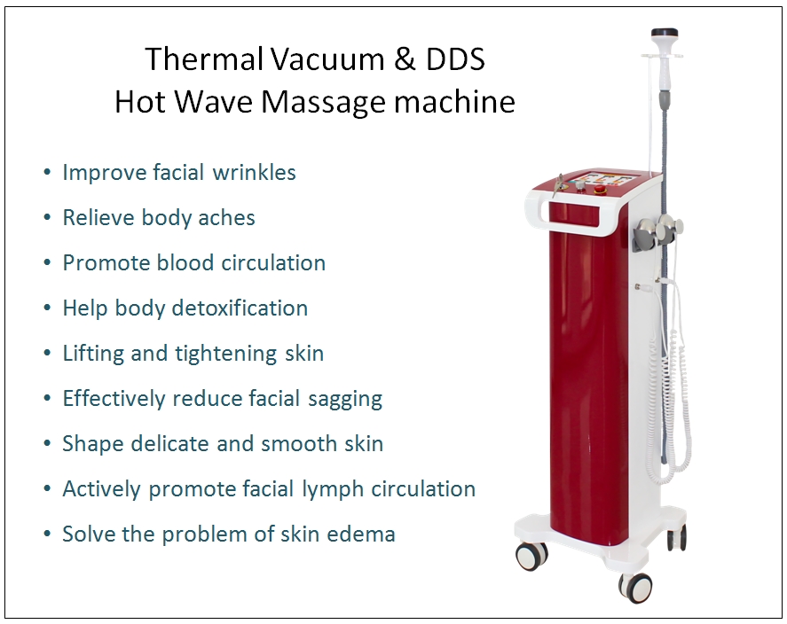 Beauty SPA preferito DDS Macchina per massaggi a onde calde a microcorrente 